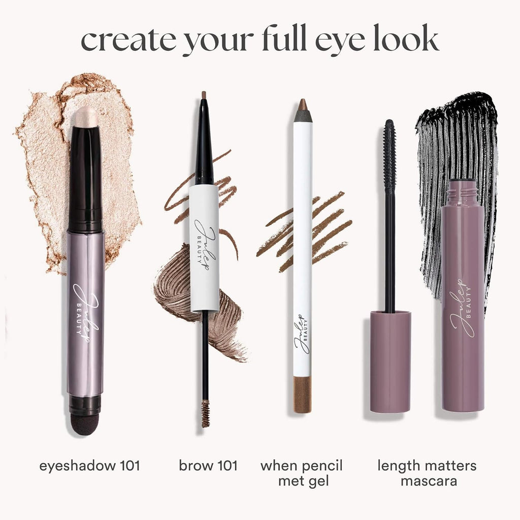 Eyeshadow 101 Cream-To-Powder Waterproof Eyeshadow Stick – Rose Shimmer – Long-Lasting, Buildable, Crease-Proof, Cruelty Free, Shimmer Finish with Built-In Smudger